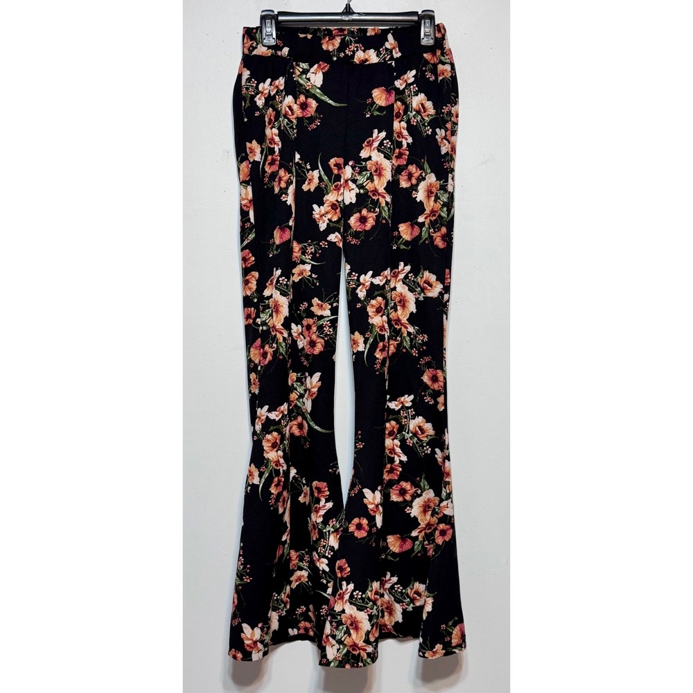 Like An Angel Y2K Boho Bell Bottom Pants Small Super Flare Retro Hippie‎ Chic